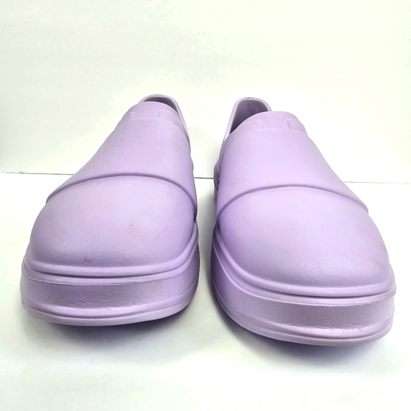 GALES Frontline Nurse Shoes Unisex Lightweight Comfort Slip On Purple Women Sz 8 - Picture 9 of 16